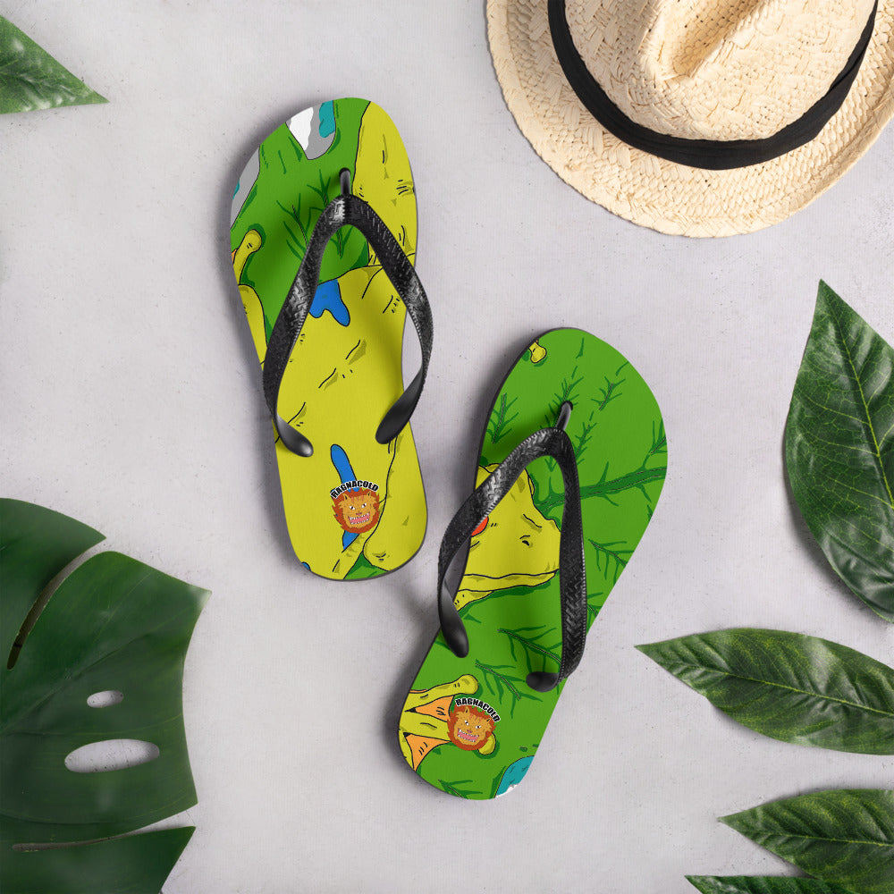 Flip-Flops tropical frog - ragnacold