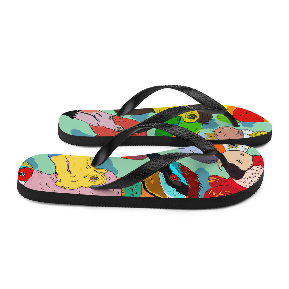 Flip-Flops exotic birds - ragnacold