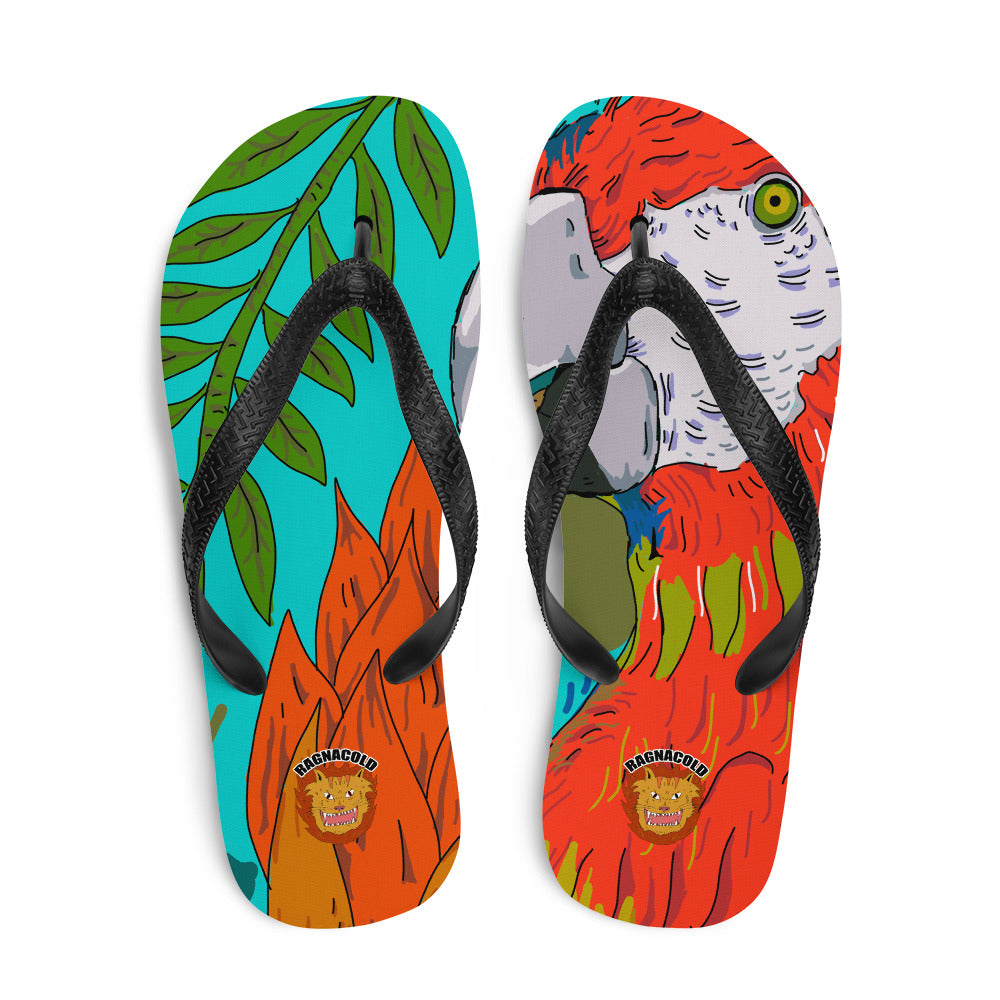 Flip-Flops tropical birds - ragnacold