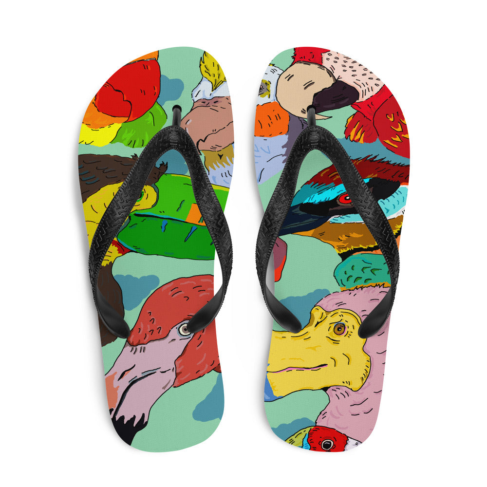 Flip-Flops exotic birds - ragnacold