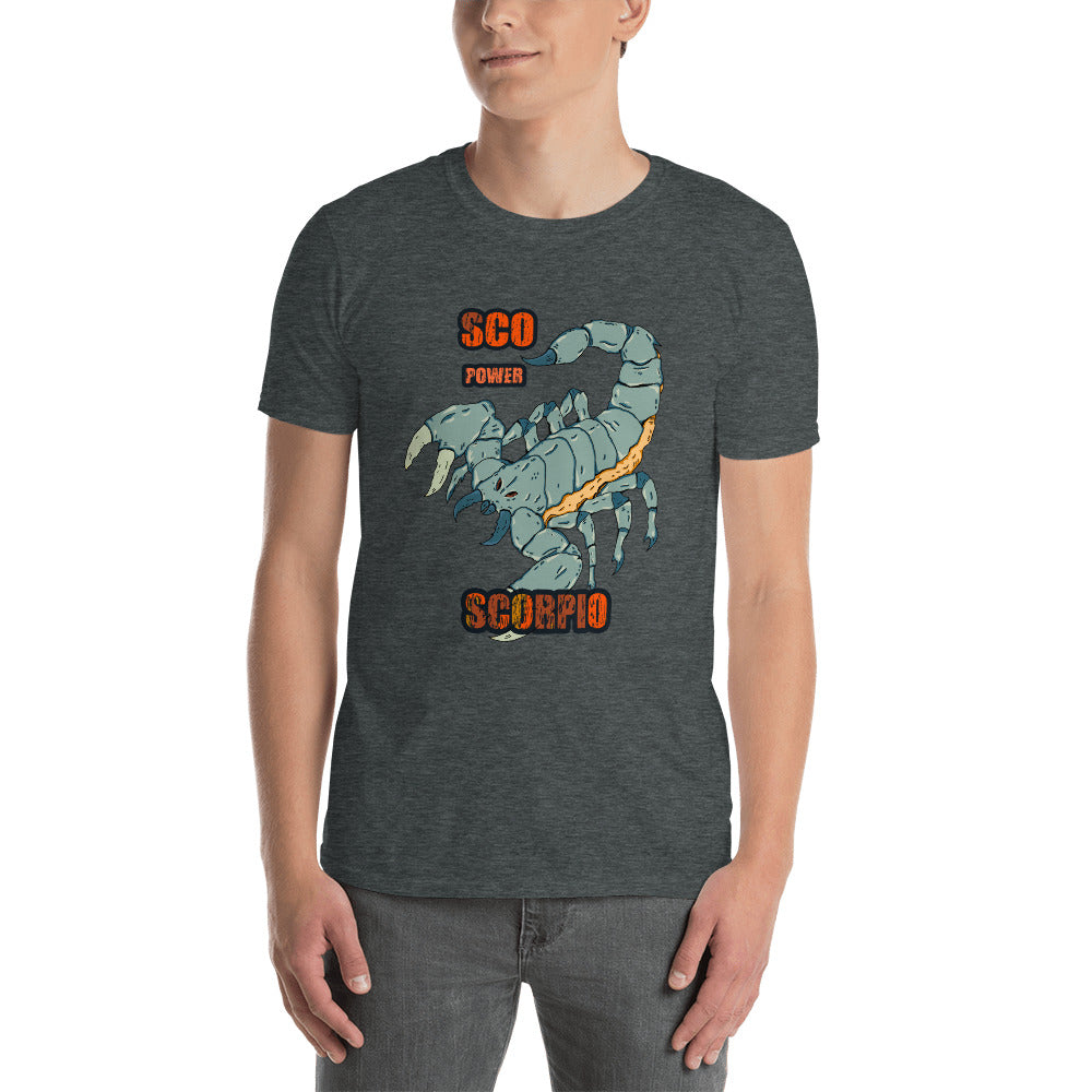 Short-Sleeve Unisex T-Shirt scorpion - ragnacold Dark Heather / S