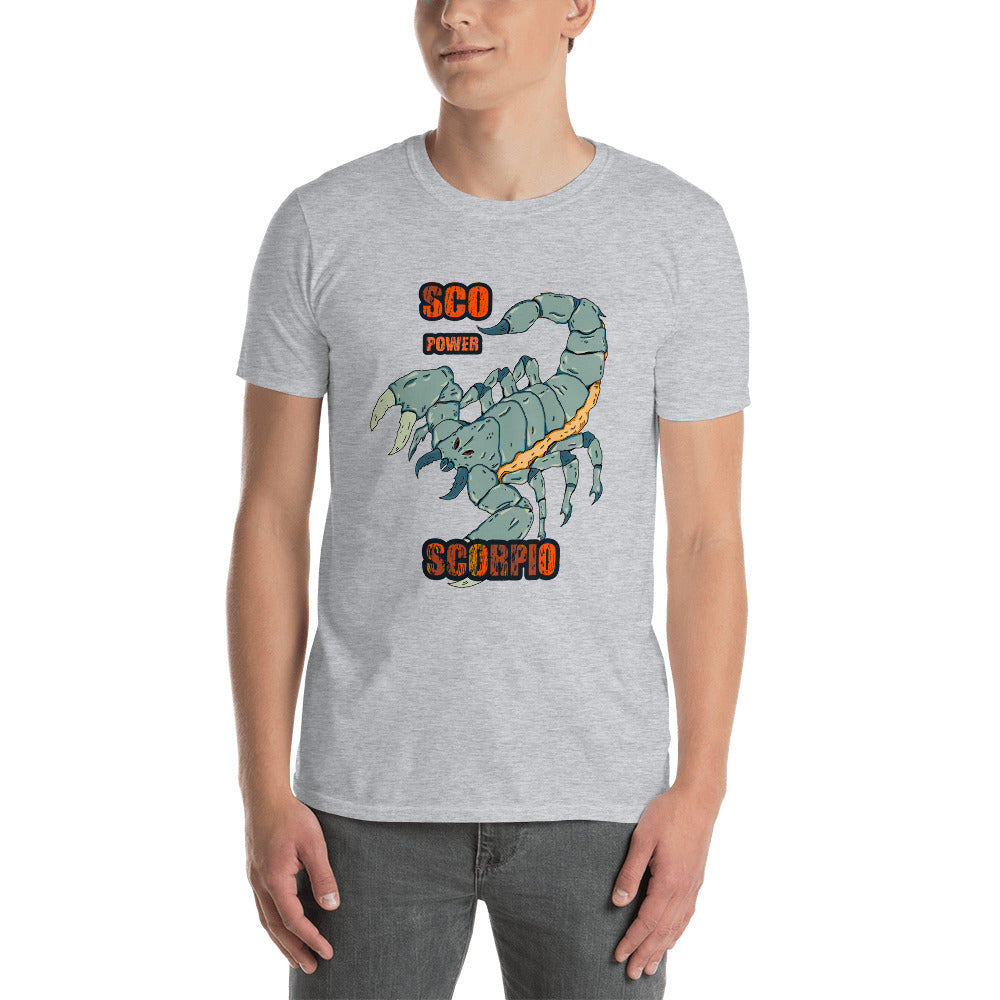 Short-Sleeve Unisex T-Shirt scorpion - ragnacold Sport Grey / S