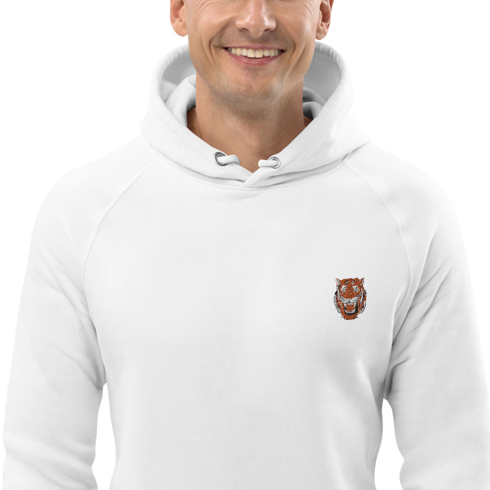 Unisex pullover hoodie tiger - ragnacold White / S