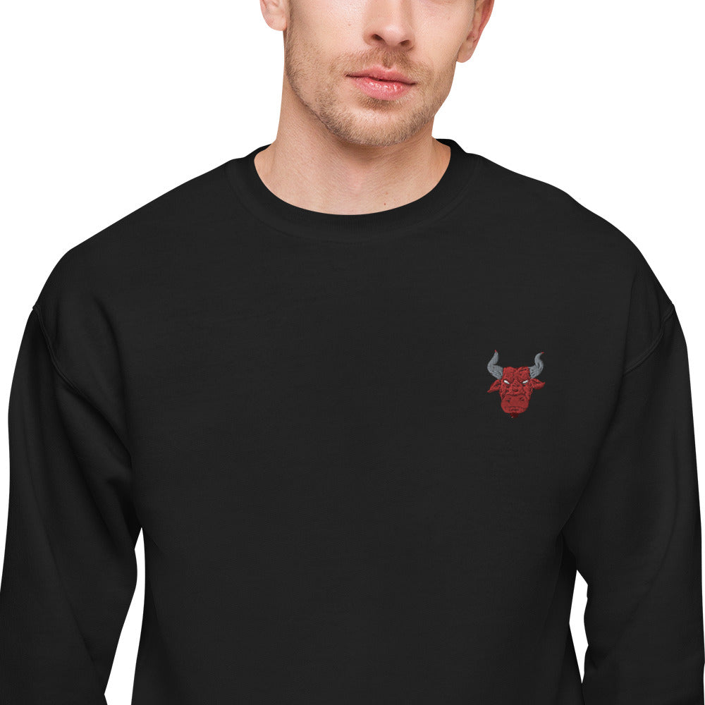 Unisex fleece sweatshirt red bull spain - ragnacold