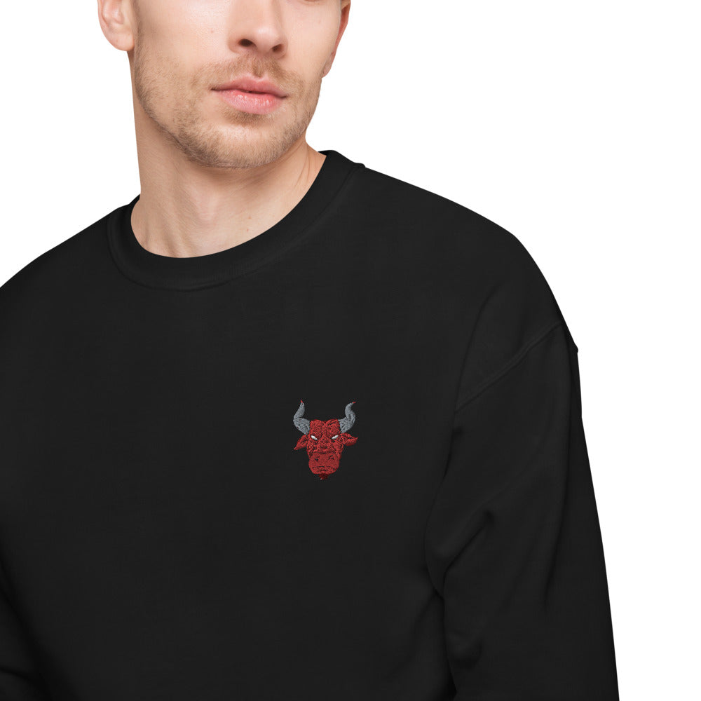 Unisex fleece sweatshirt red bull spain - ragnacold