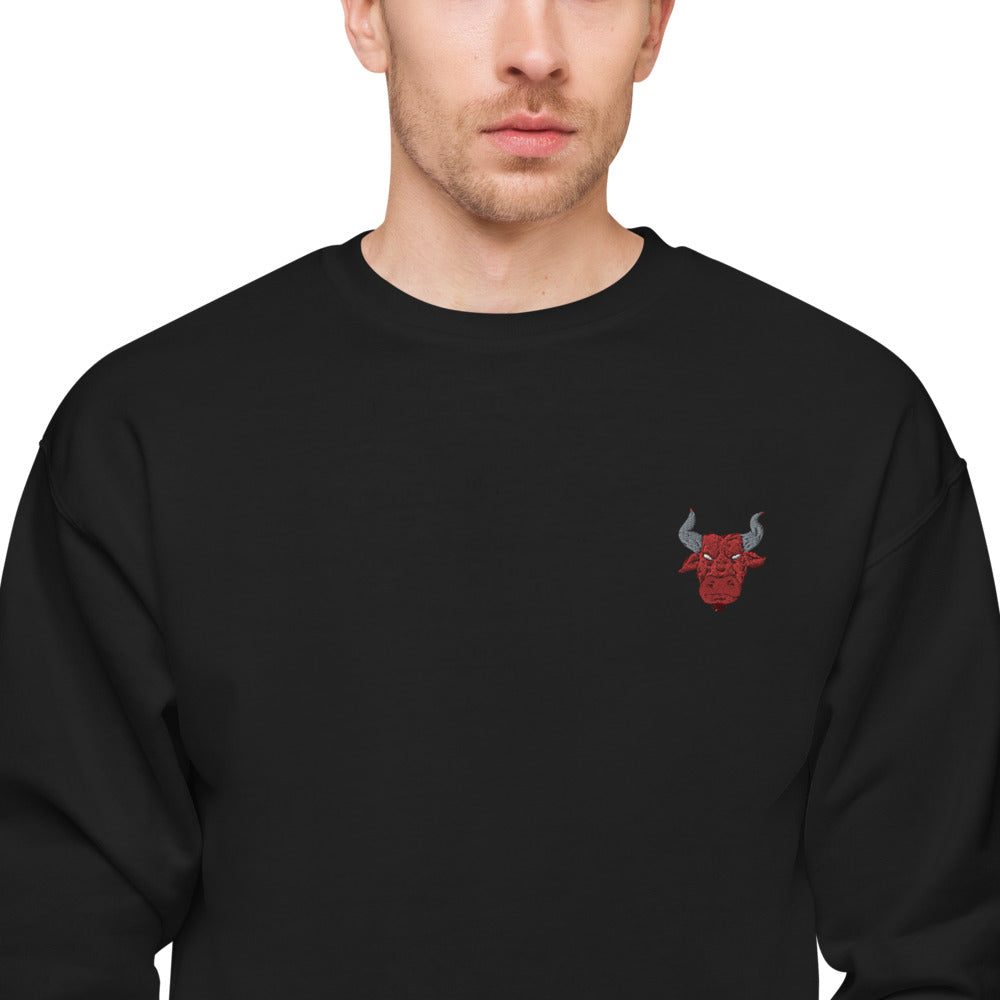 Unisex fleece sweatshirt red bull spain - ragnacold Black / S