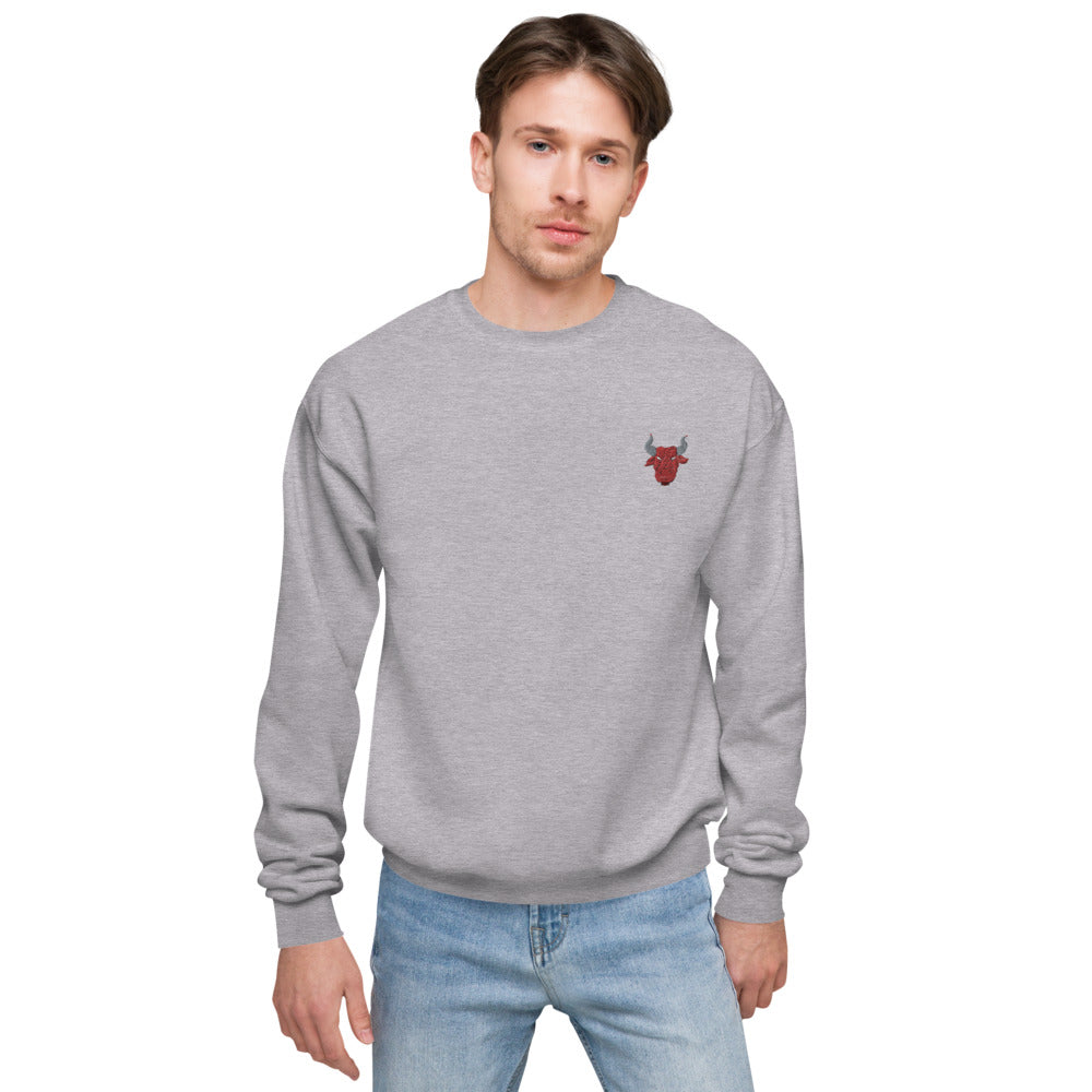 Unisex fleece sweatshirt red bull spain - ragnacold