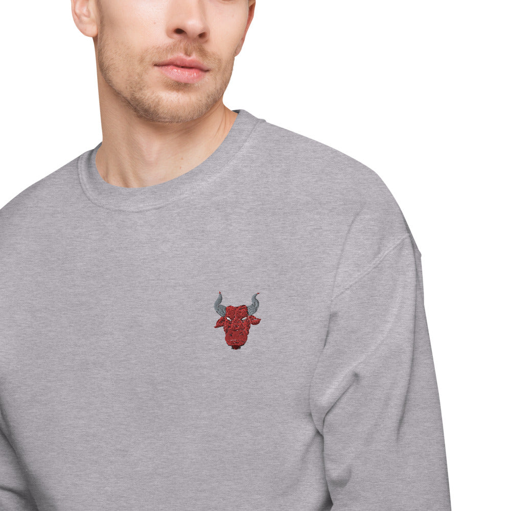 Unisex fleece sweatshirt red bull spain - ragnacold