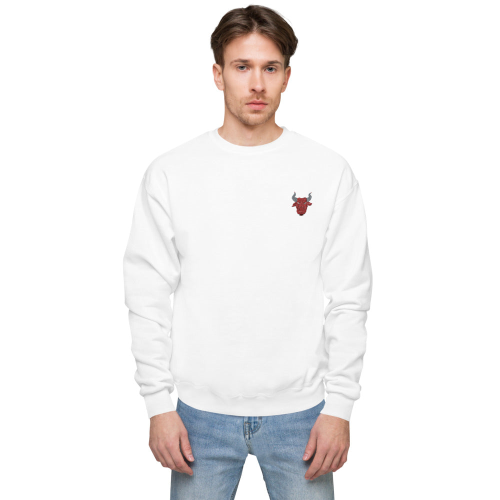 Unisex fleece sweatshirt red bull spain - ragnacold