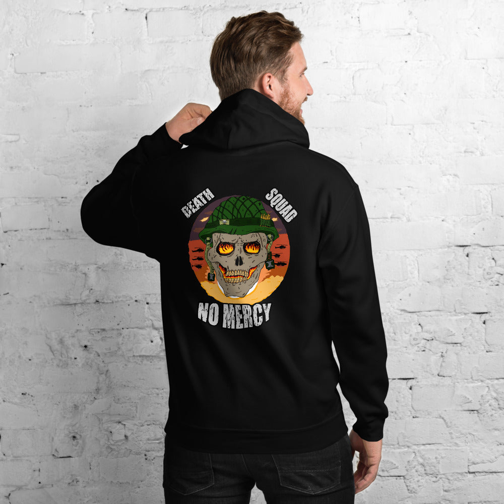 Unisex Hoodie war skulls soldier - ragnacold Black / S