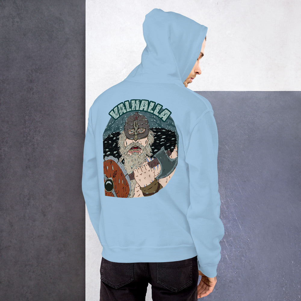 Unisex Hoodie berserks viking - ragnacold Light Blue / S