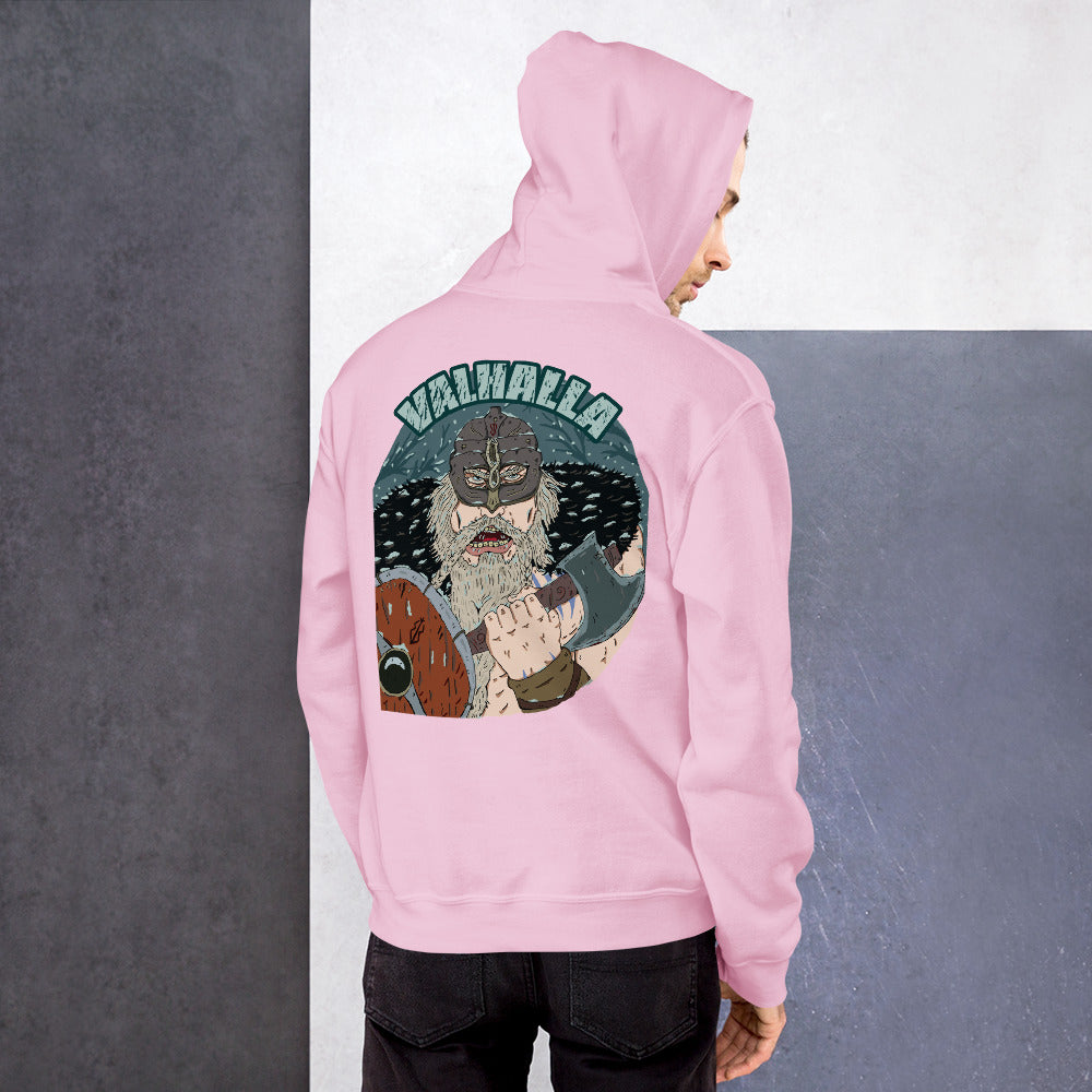 Unisex Hoodie berserks viking - ragnacold Light Pink / S