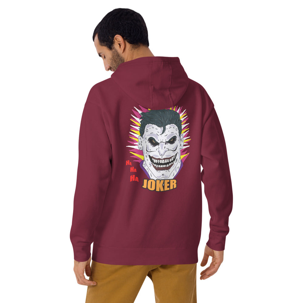 ragnacold Unisex Hoodie joker - ragnacold Maroon / S