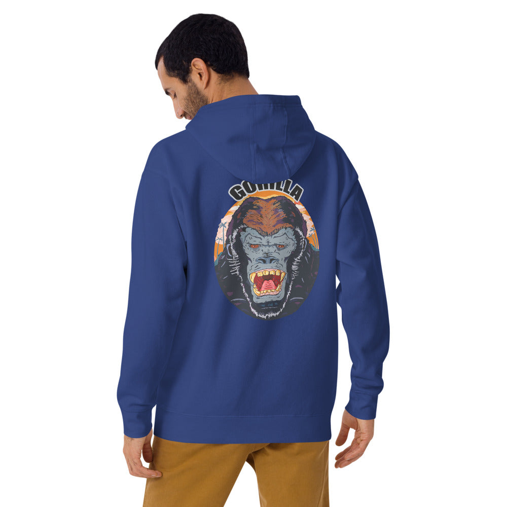 ragnacold Unisex Hoodie angry gorilla - ragnacold Team Royal / S