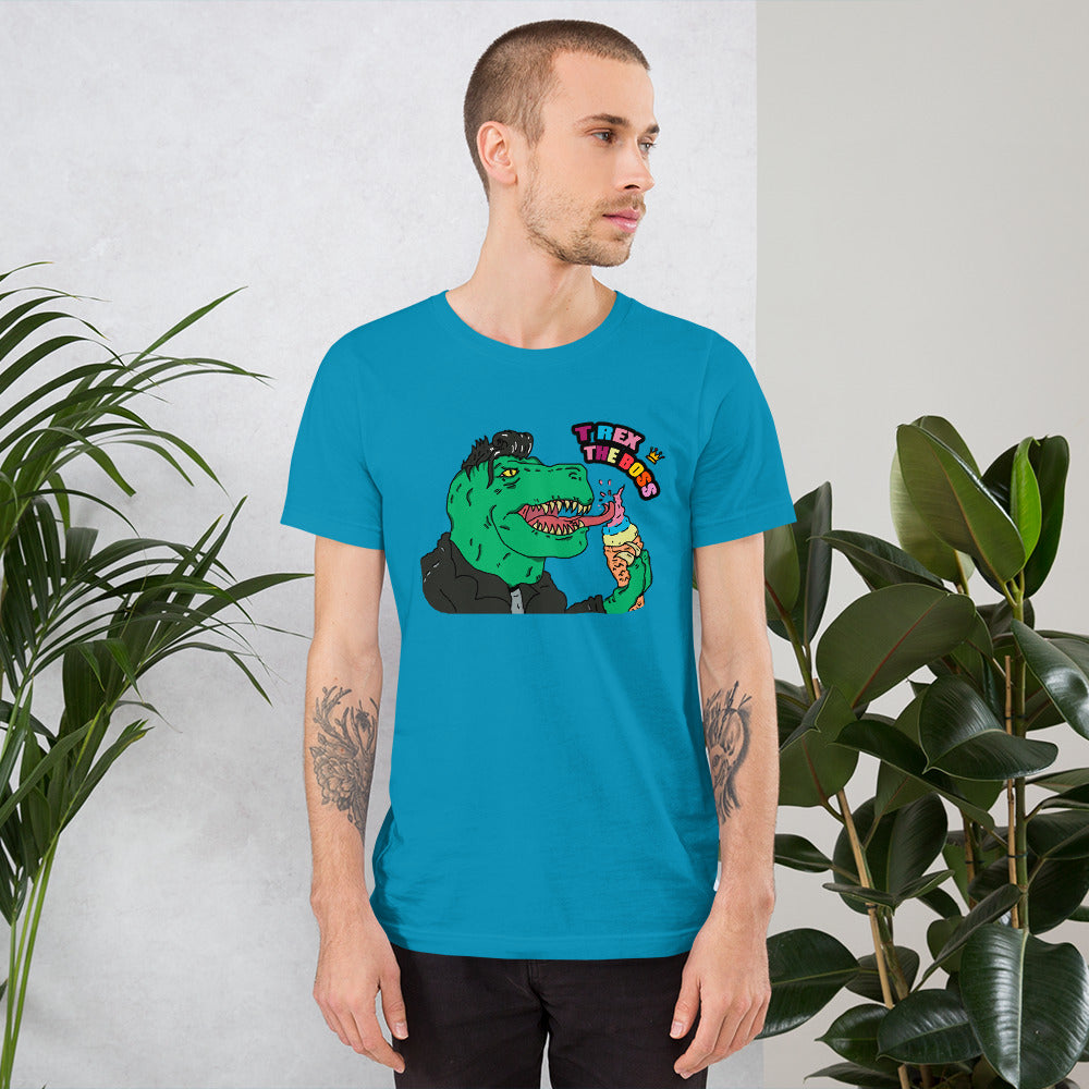 Short-Sleeve Unisex T-Shirt te rex boss - ragnacold