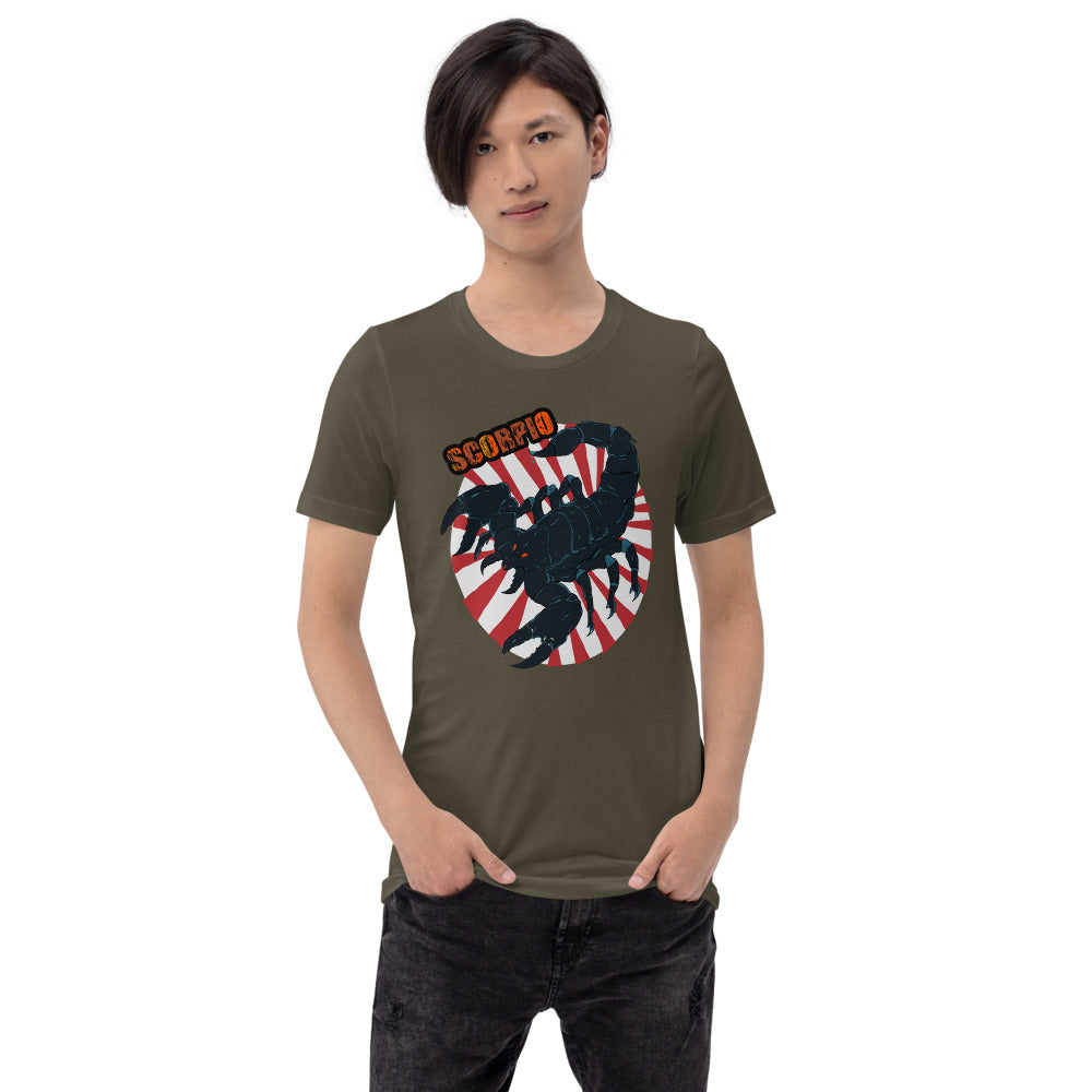 Short-Sleeve Unisex T-Shirt scorpion power - ragnacold Army / S