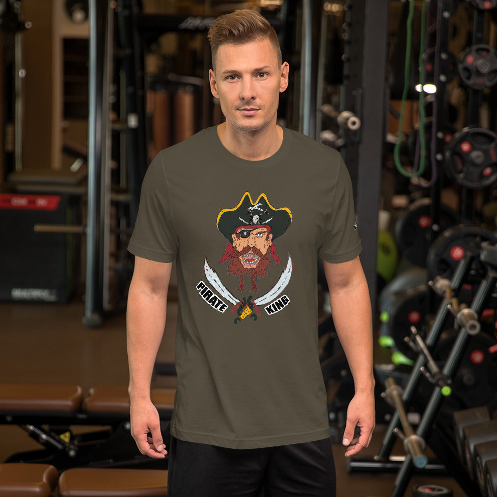 Short-Sleeve Unisex T-Shirt king pirate - ragnacold Army / S