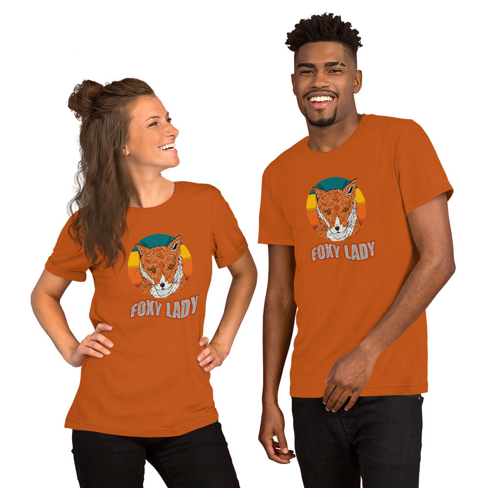 Short-Sleeve Unisex T-Shirt foxy - ragnacold Autumn / S