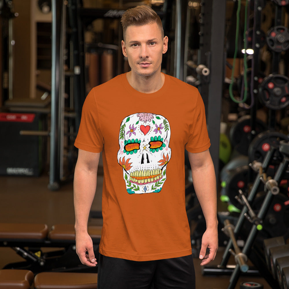 Short-Sleeve Unisex T-Shirt catrina mexico - ragnacold Autumn / S