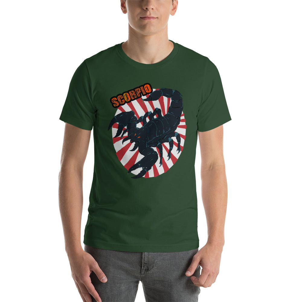 Short-Sleeve Unisex T-Shirt scorpion power - ragnacold Forest / S