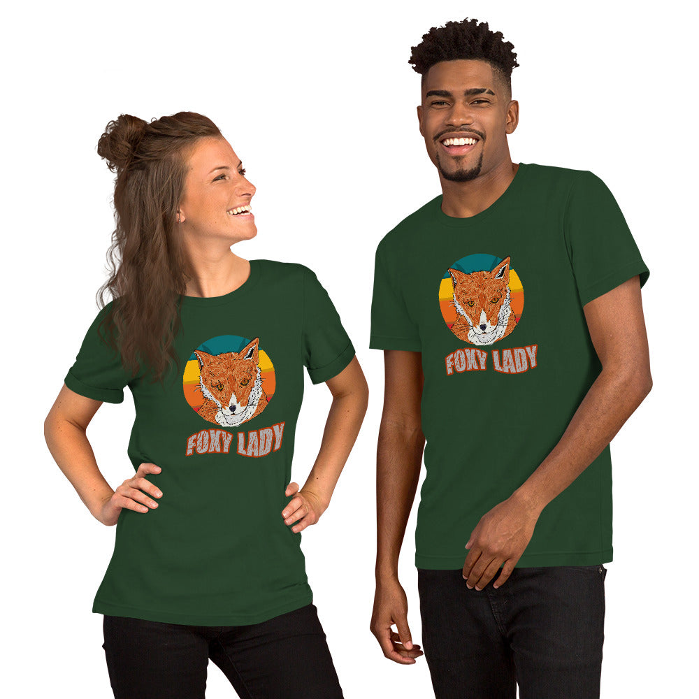 Short-Sleeve Unisex T-Shirt foxy - ragnacold Forest / S