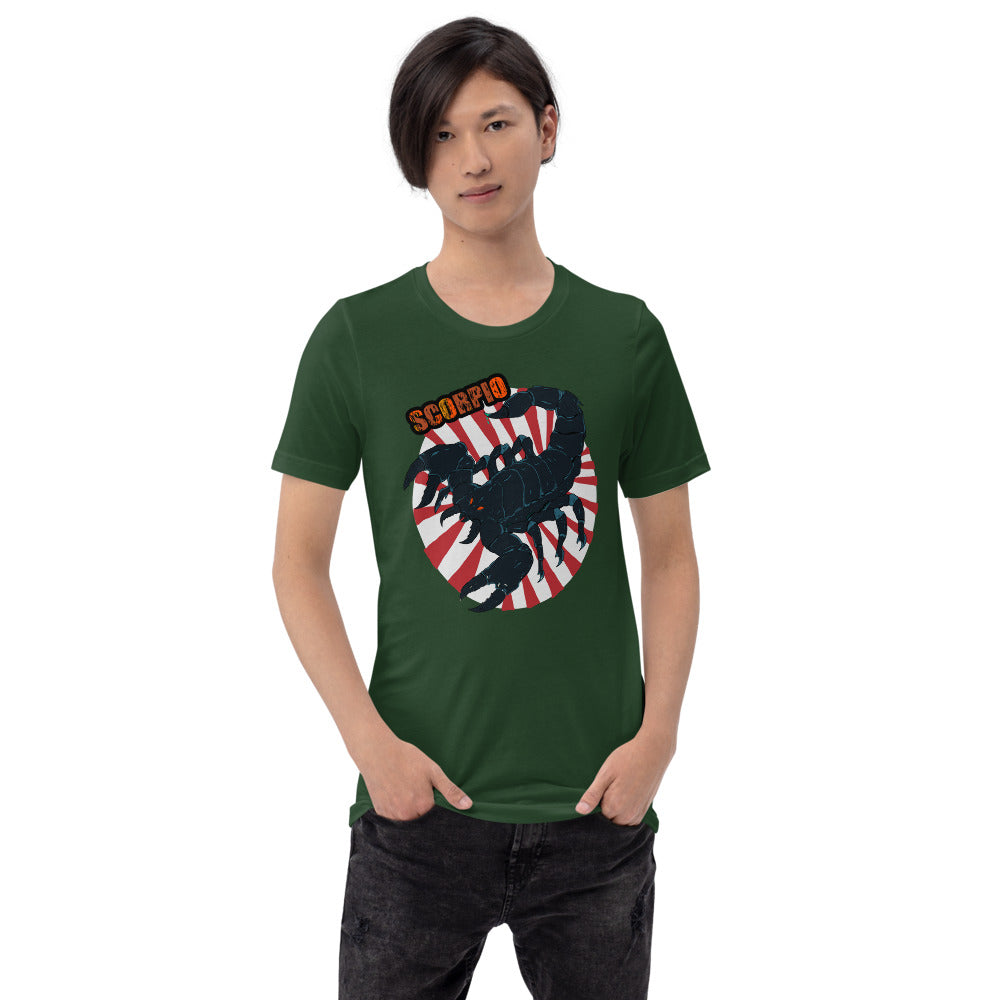 Short-Sleeve Unisex T-Shirt scorpion power - ragnacold Forest / S