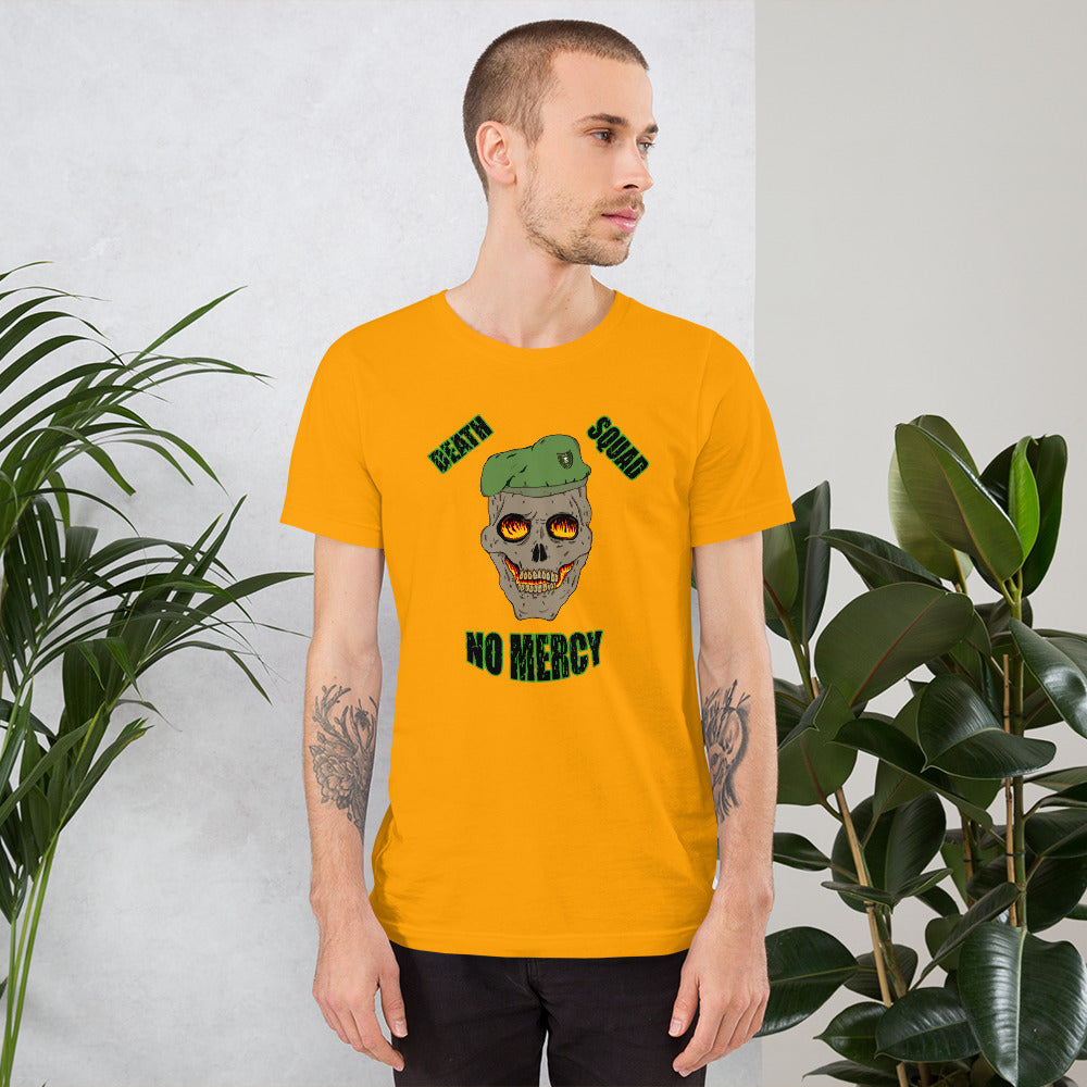 Short-Sleeve Unisex T-Shirt army Green beret - ragnacold Gold / S