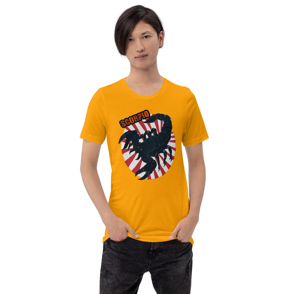 Short-Sleeve Unisex T-Shirt scorpion power - ragnacold Gold / S