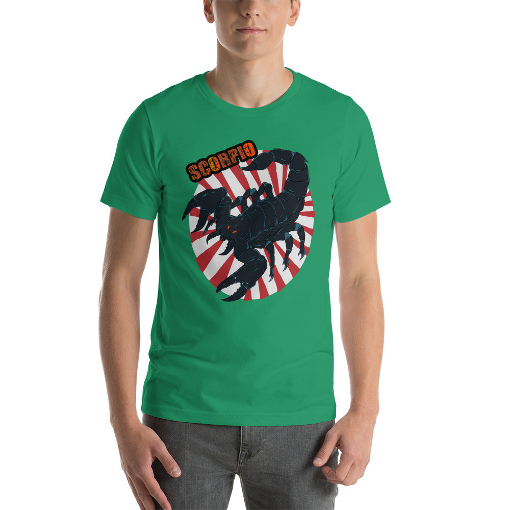 Short-Sleeve Unisex T-Shirt scorpion power - ragnacold Kelly / XS