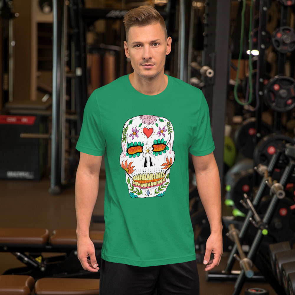 Short-Sleeve Unisex T-Shirt catrina mexico - ragnacold Kelly / XS