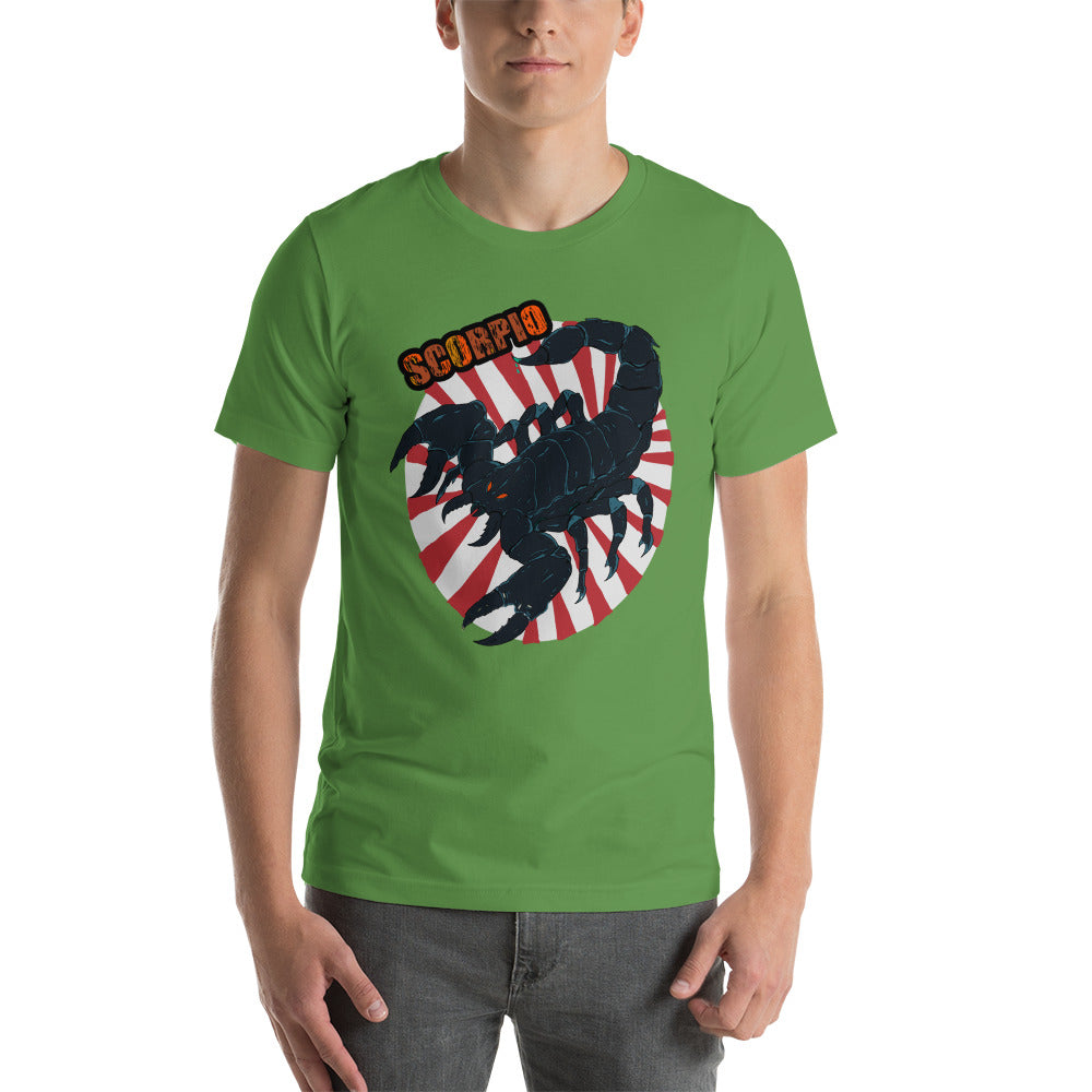 Short-Sleeve Unisex T-Shirt scorpion power - ragnacold Leaf / S