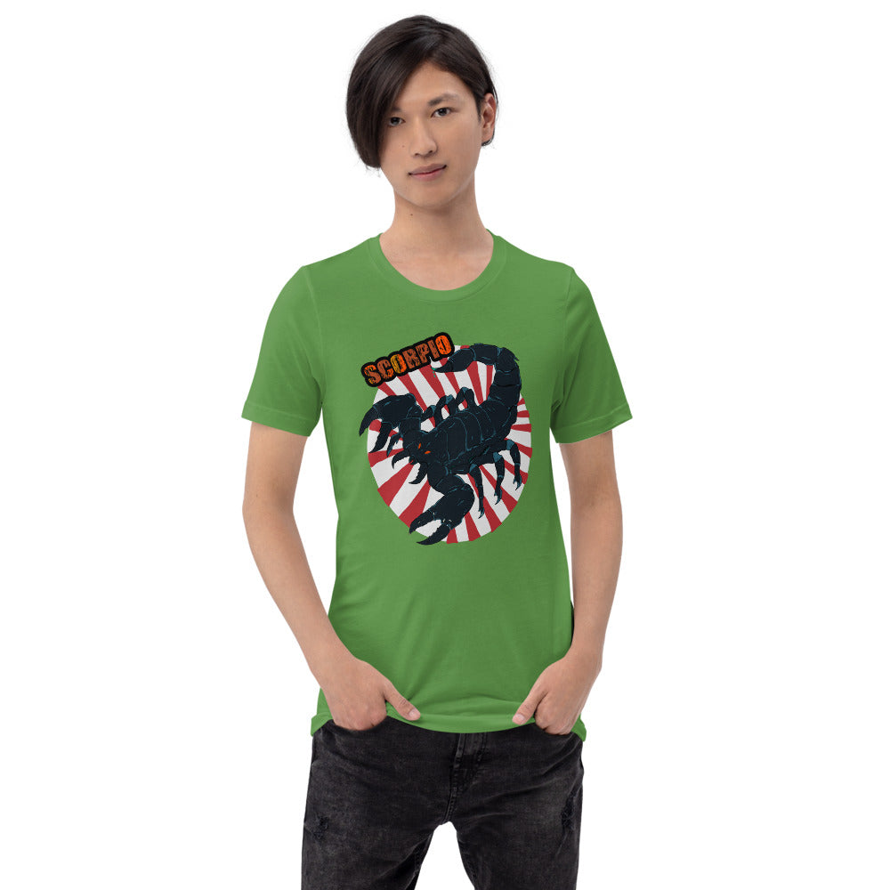 Short-Sleeve Unisex T-Shirt scorpion power - ragnacold Leaf / S