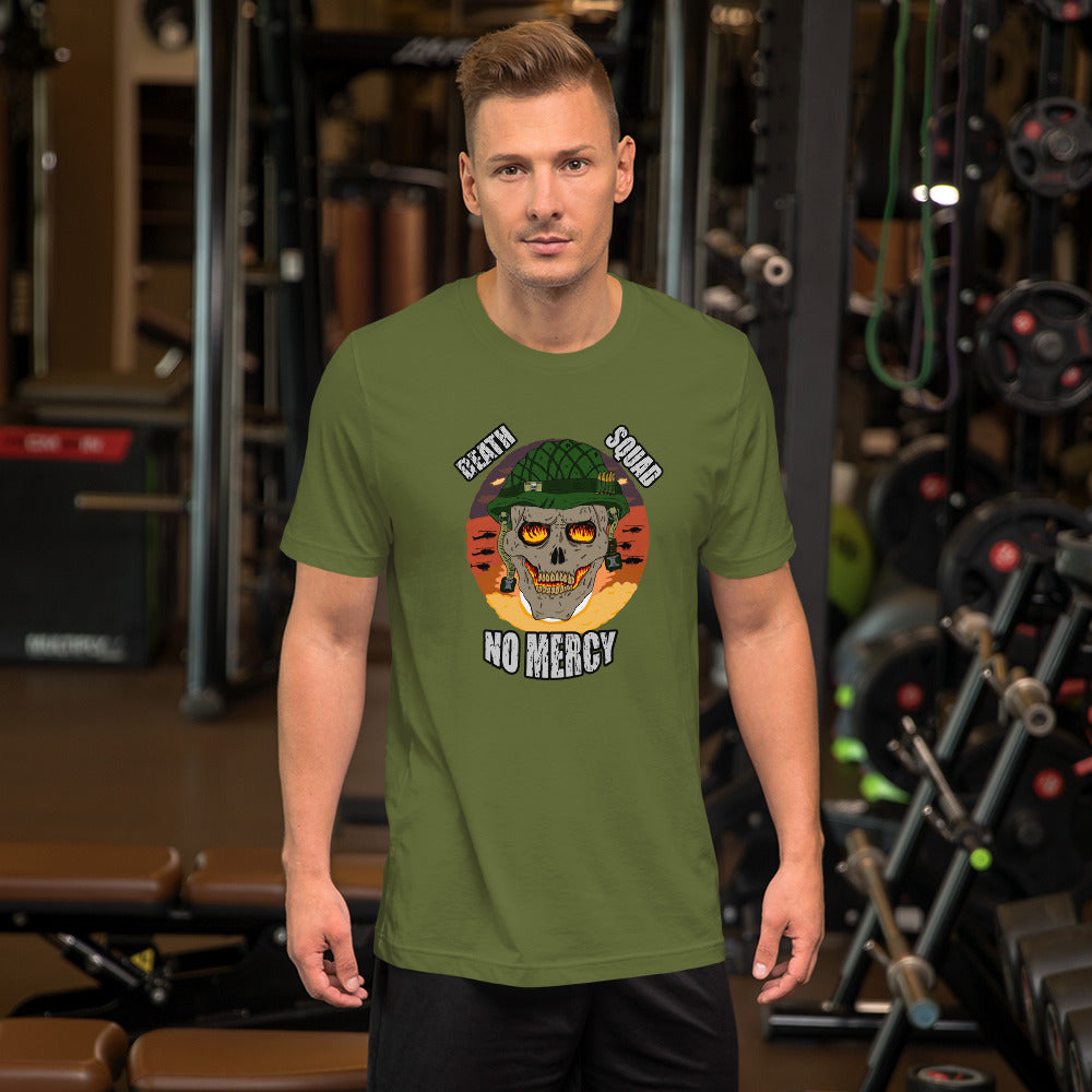 Short-Sleeve Unisex T-Shirt death squad army - ragnacold Olive / S