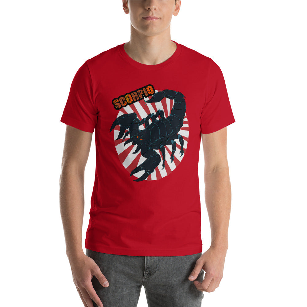 Short-Sleeve Unisex T-Shirt scorpion power - ragnacold Red / S