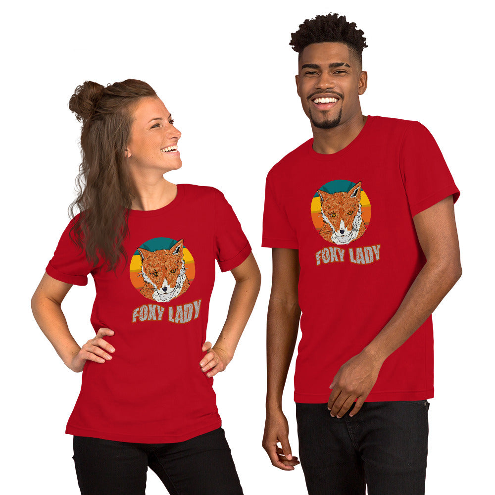 Short-Sleeve Unisex T-Shirt foxy - ragnacold Red / S