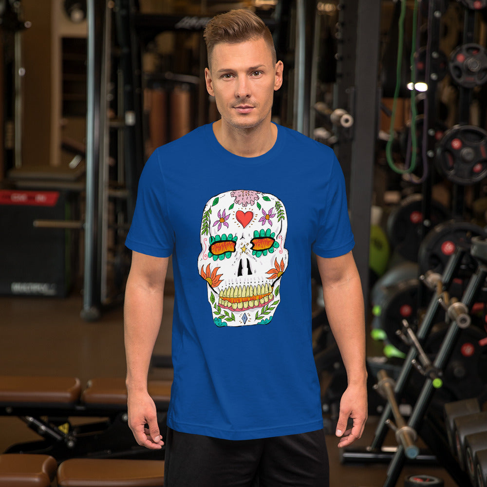 Short-Sleeve Unisex T-Shirt catrina mexico - ragnacold True Royal / S