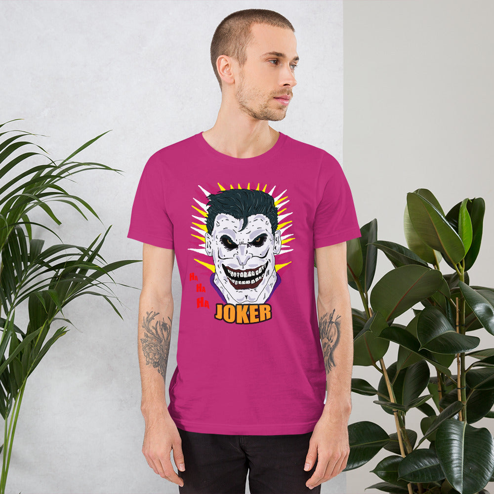 Short-sleeve unisex t-shirt joker - ragnacold Berry / S