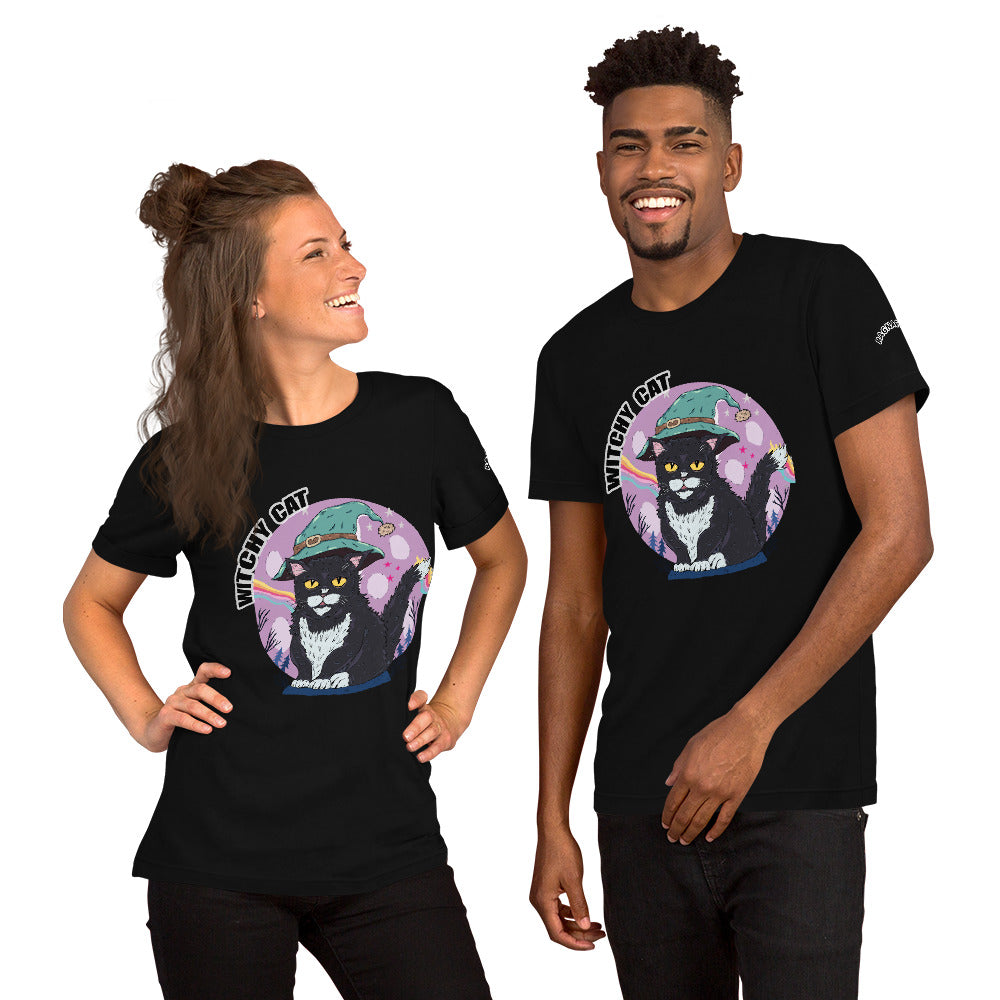 Unisex t-shirt witch cat ragnacold