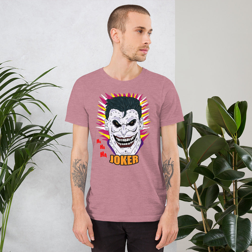 Short-sleeve unisex t-shirt joker - ragnacold Heather Orchid / S