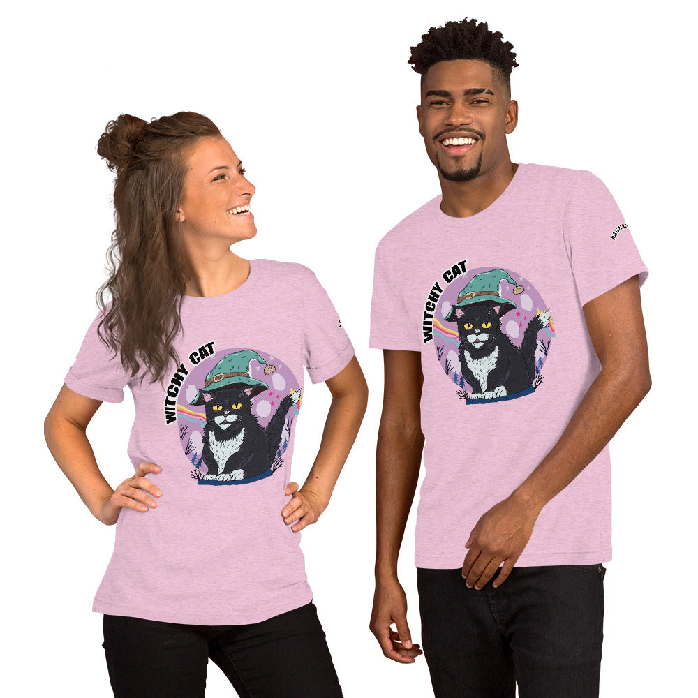 Unisex t-shirt witch cat ragnacold