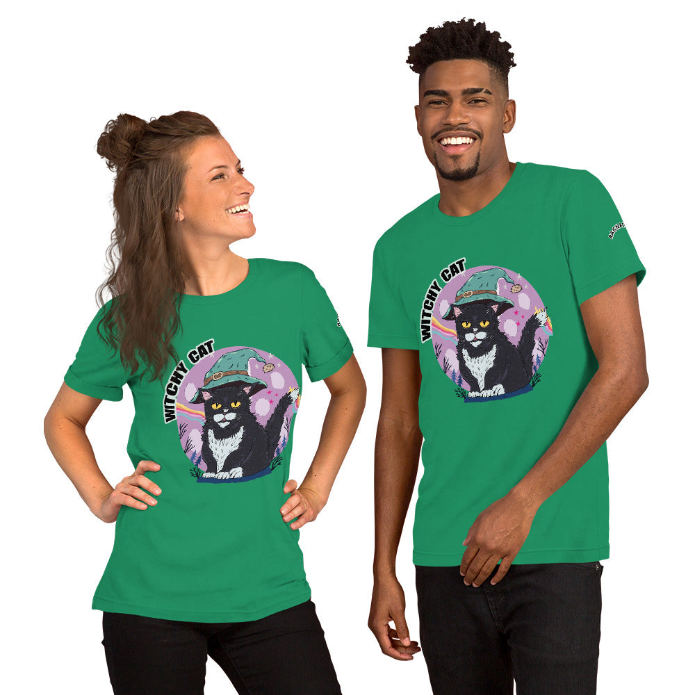 Unisex t-shirt witch cat ragnacold