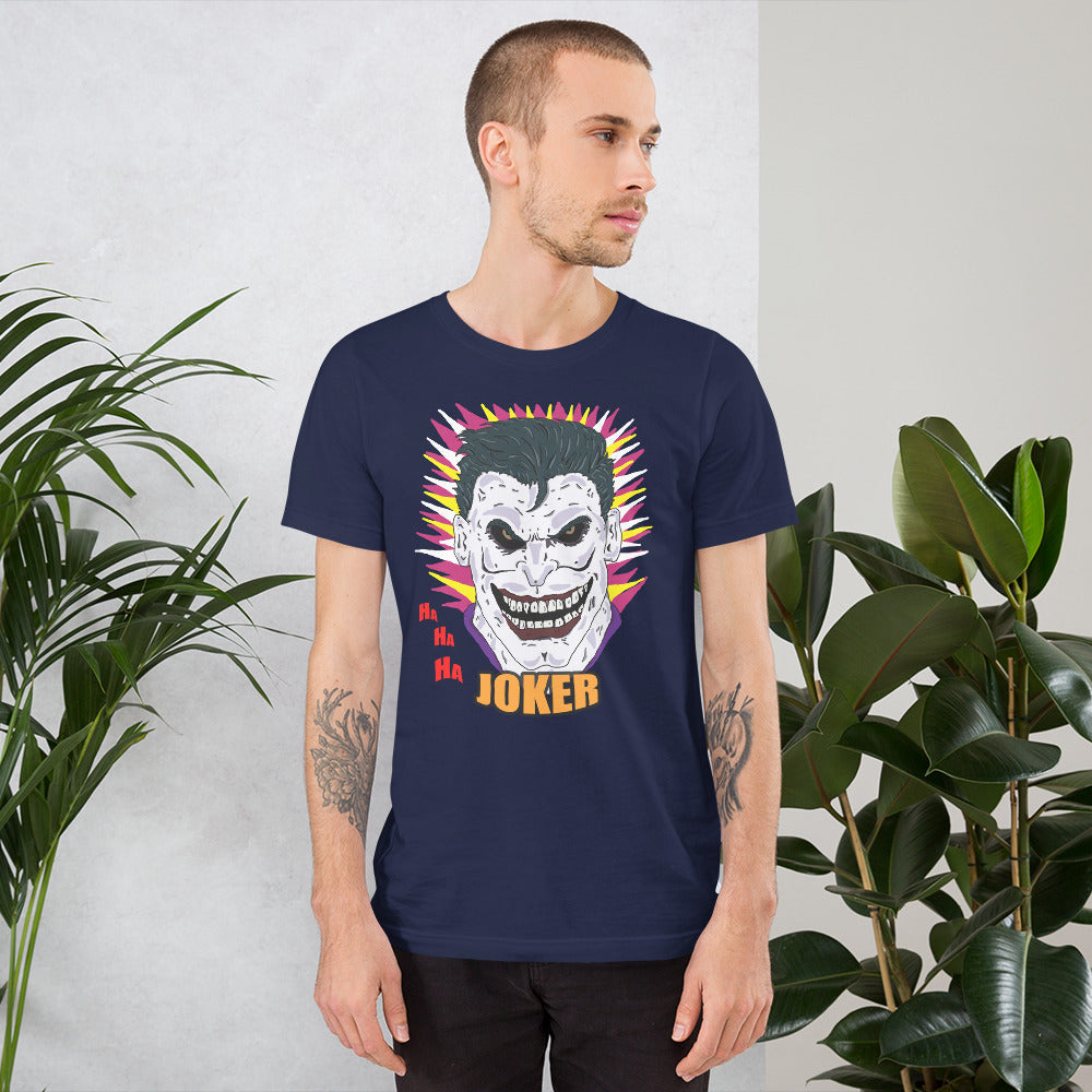 Short-sleeve unisex t-shirt joker - ragnacold Navy / S