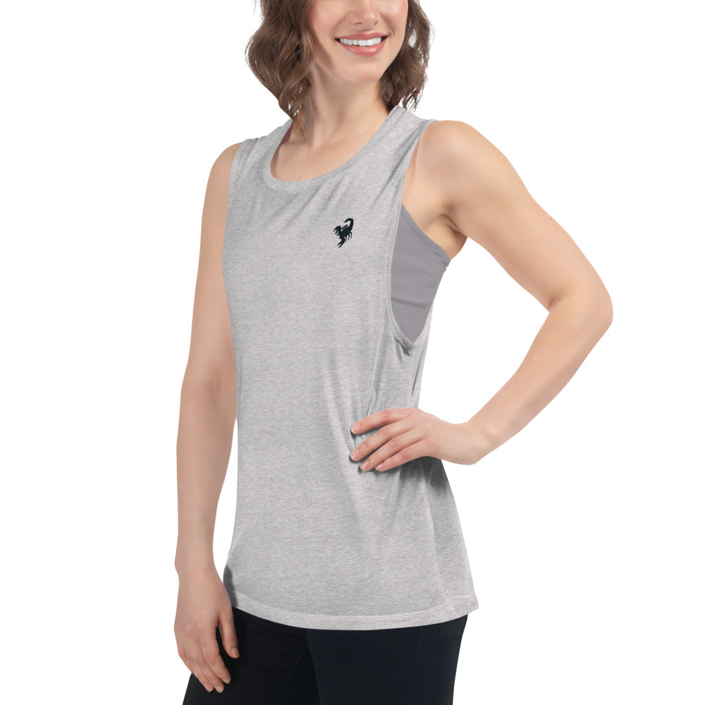 Ladies’ Muscle Tank scorpion power - ragnacold