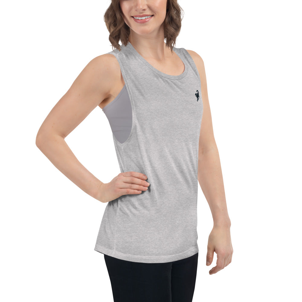 Ladies’ Muscle Tank scorpion power - ragnacold