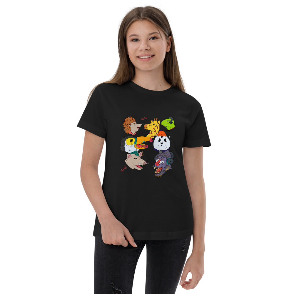 Youth jersey t-shirt animal kingdom - ragnacold