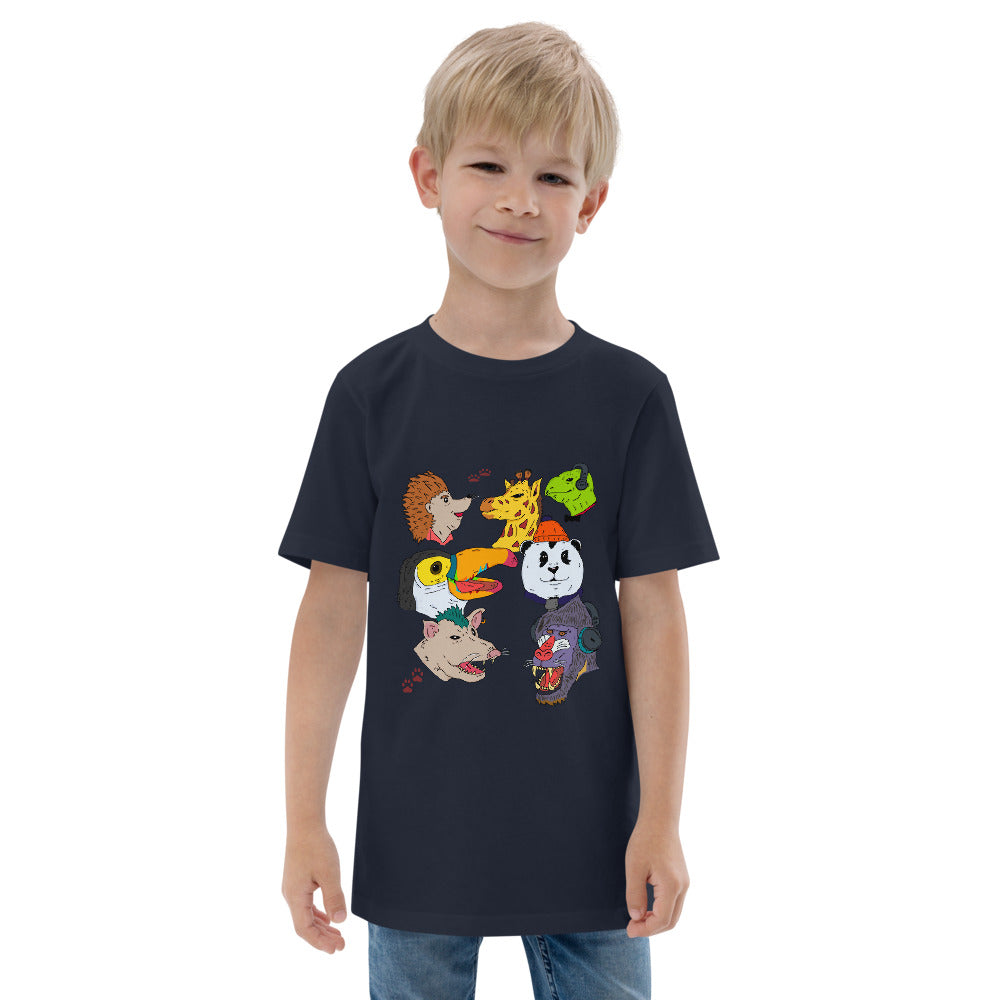 Youth jersey t-shirt animal kingdom - ragnacold Navy / XS