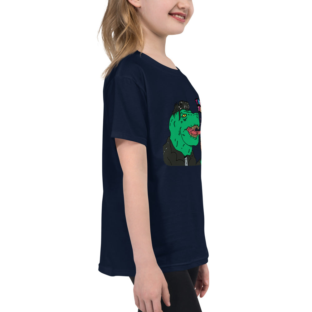 Youth Short Sleeve T-Shirt rex icecream - ragnacold