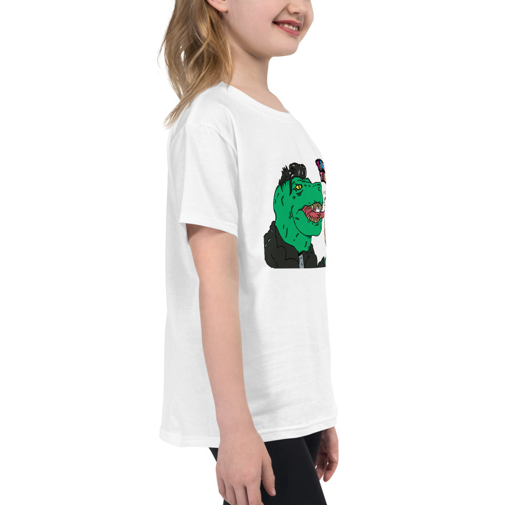 Youth Short Sleeve T-Shirt rex icecream - ragnacold