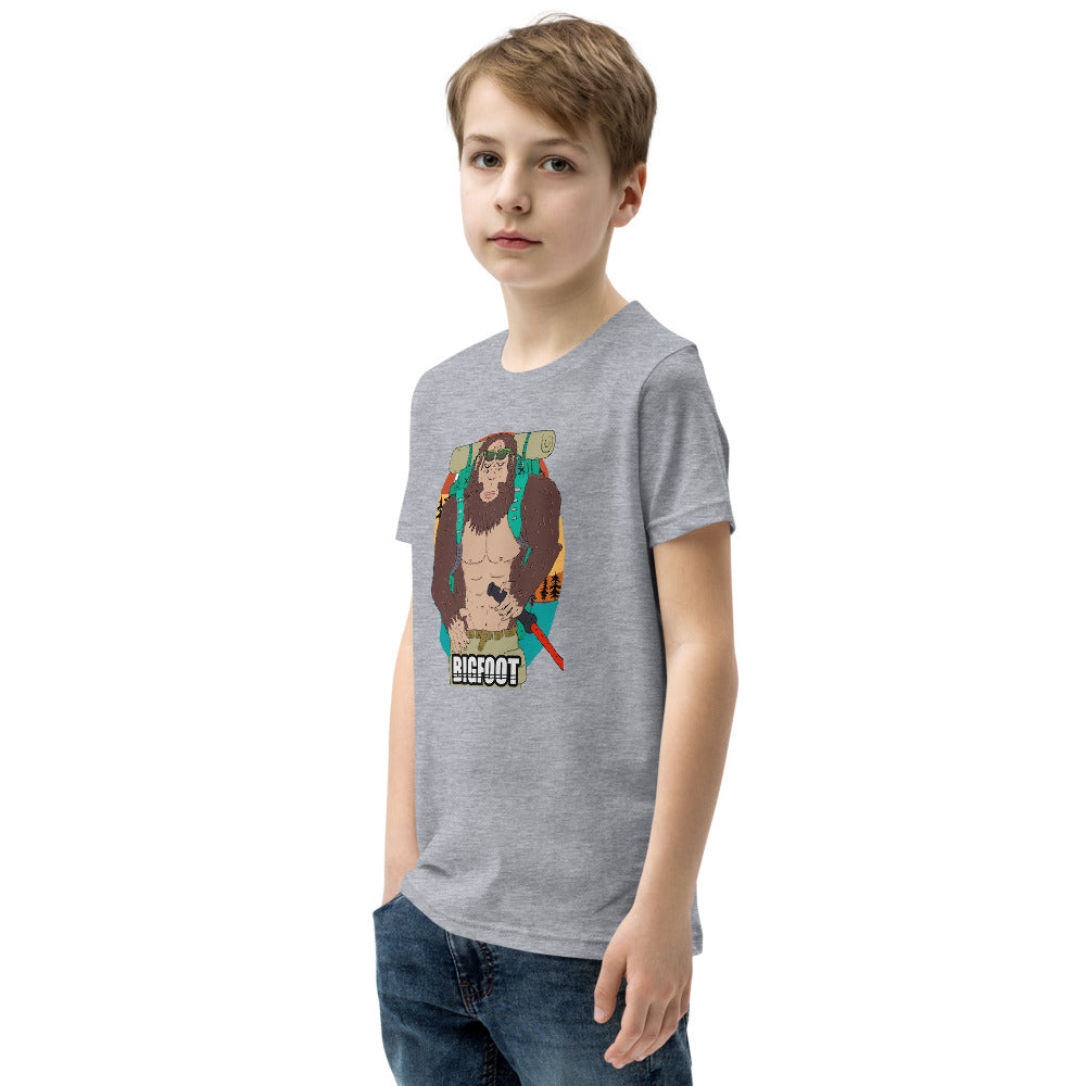 Youth Short Sleeve T-Shirt bigfoot - ragnacold