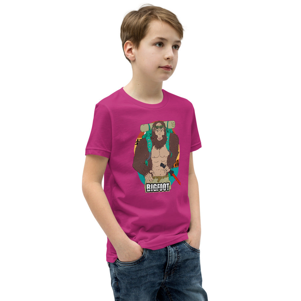 Youth Short Sleeve T-Shirt bigfoot - ragnacold